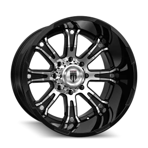 American Truxx – BOMB – Black – 20″x12″ -44mm – Summer Wheels – AT154-2273BM-44